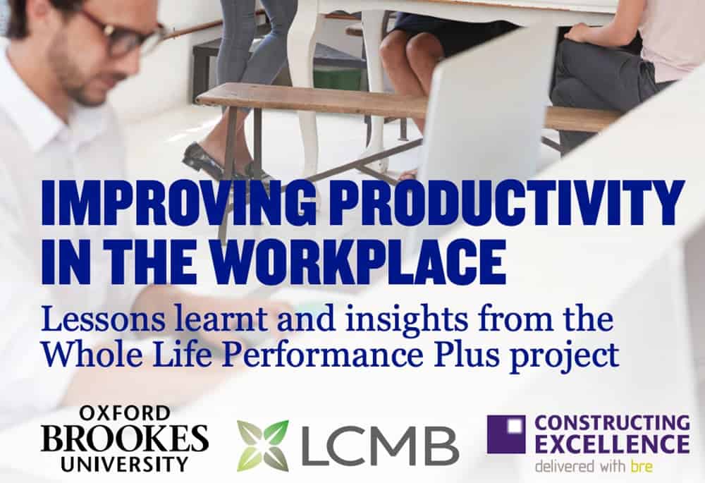 Improving productivity in the workplace